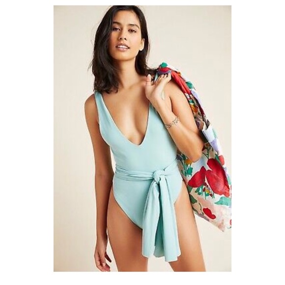 Anthropologie Po Swimwear Billie one piece 🩱 - Picture 1 of 6